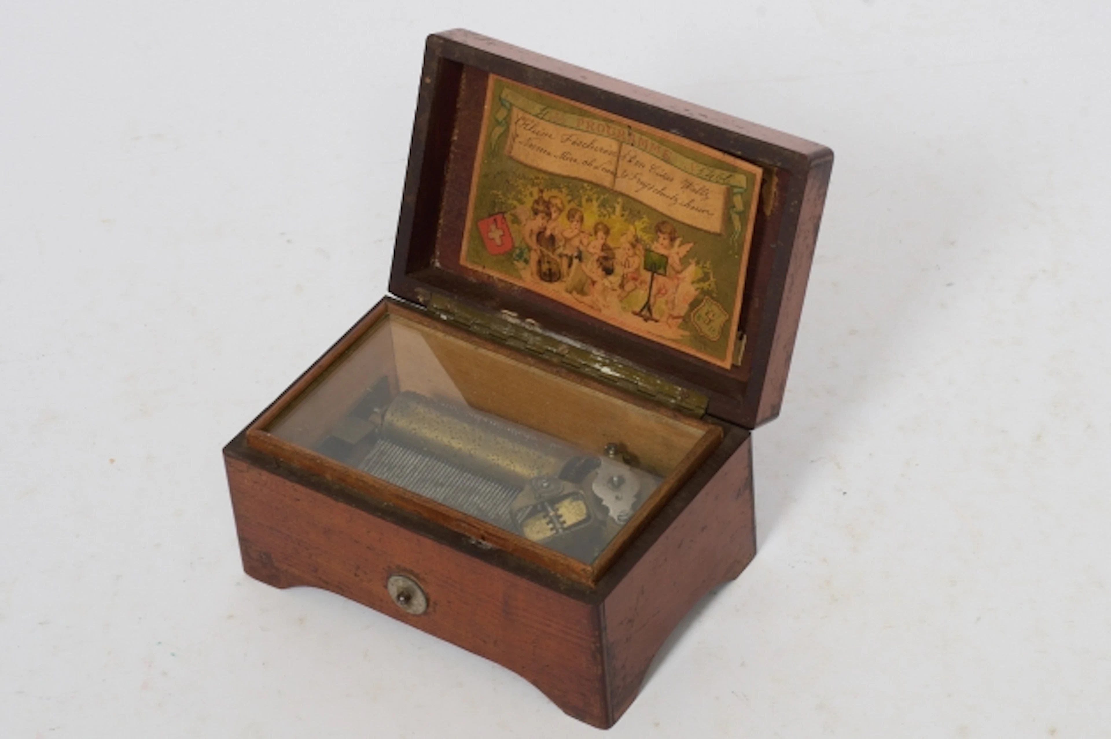Speldosa, Schweiz, 1800-tal
