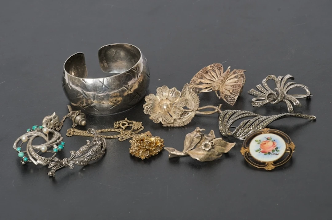 Smycken, silver