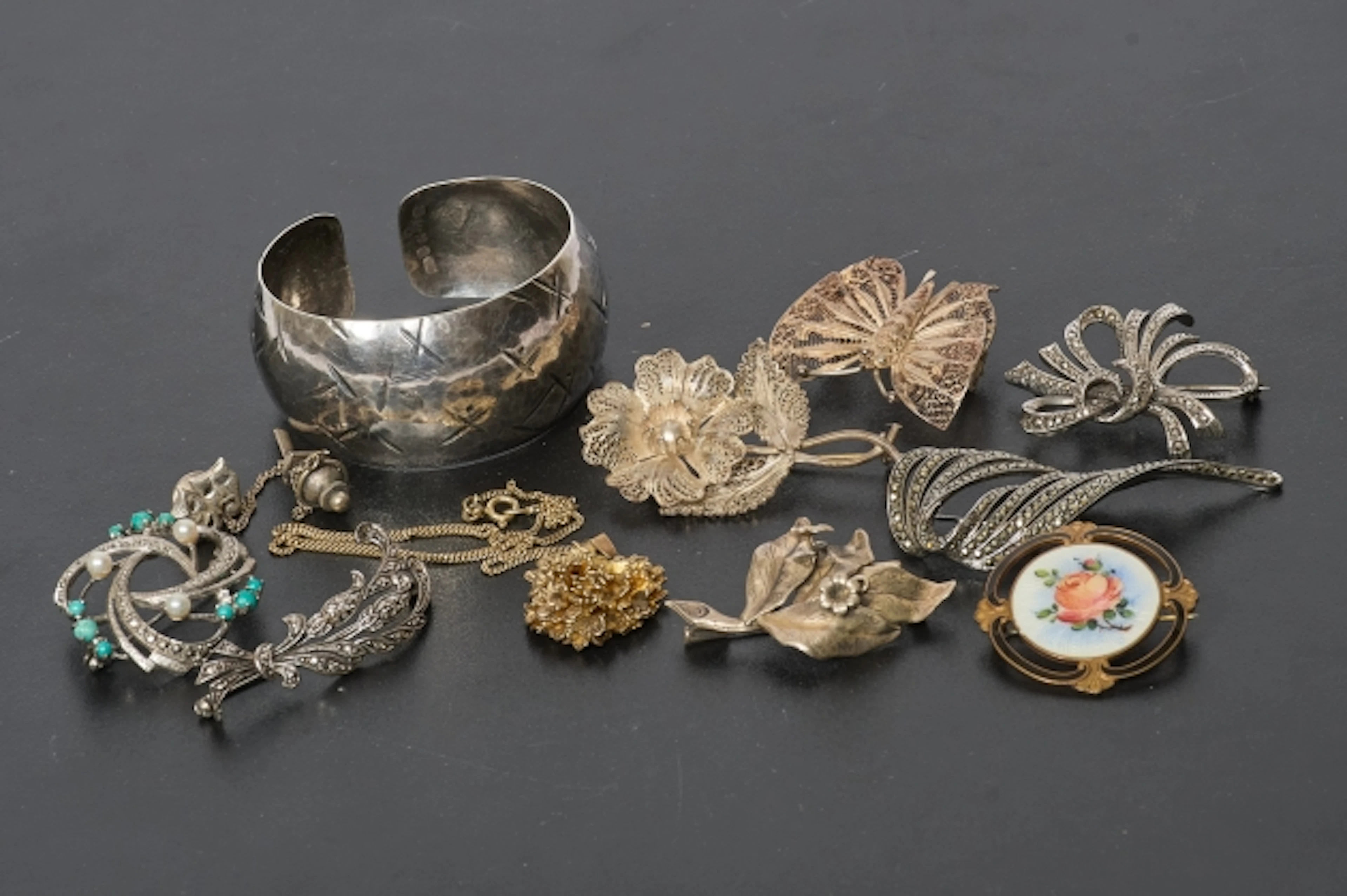 Smycken, silver