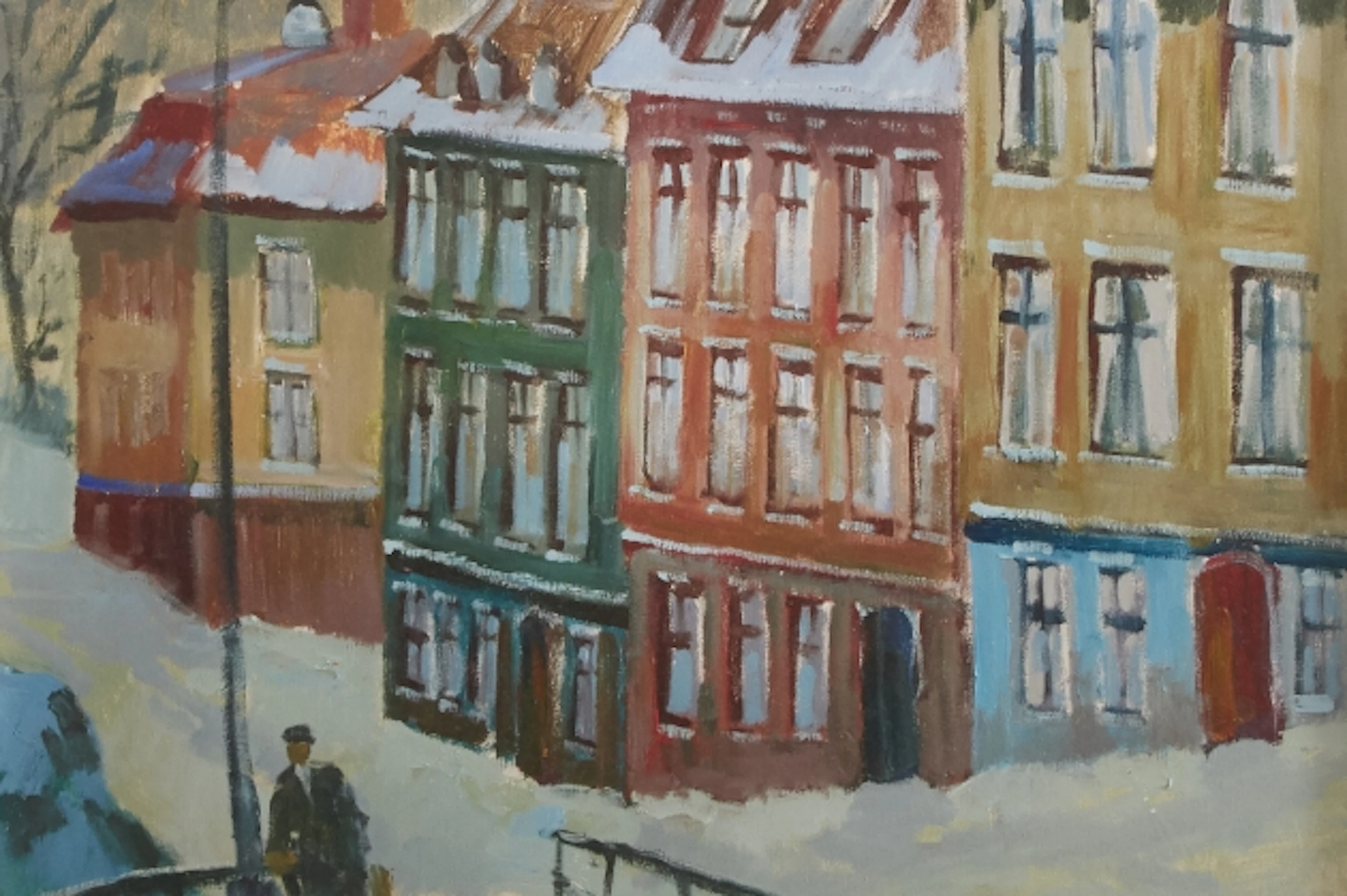 Olja på duk, Tage Gavik