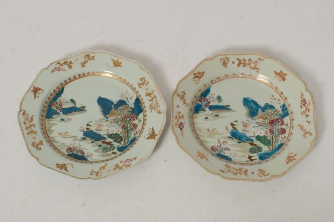 Tallrikar, Kina, 1700-tal