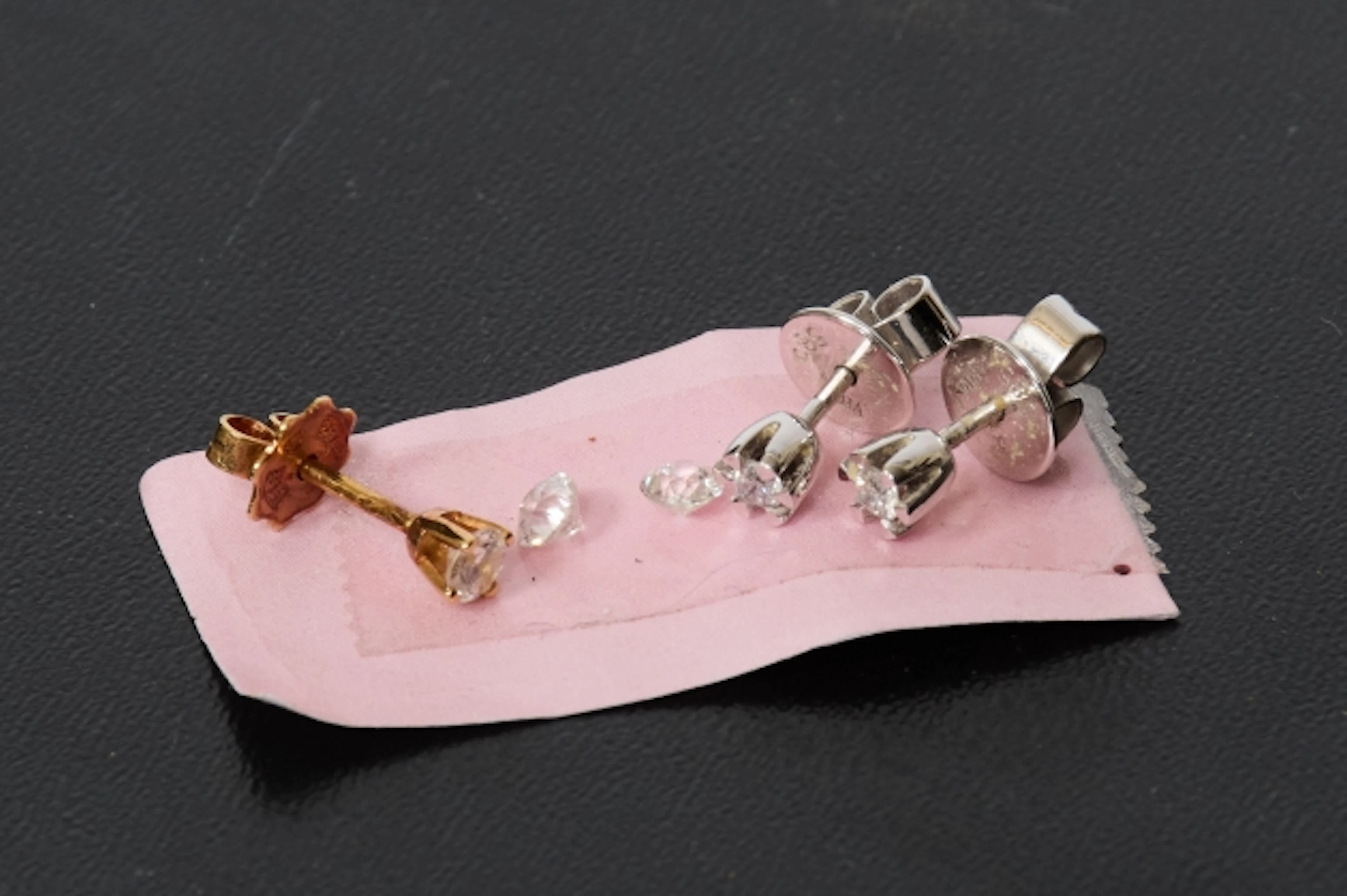 Diamantörhängen