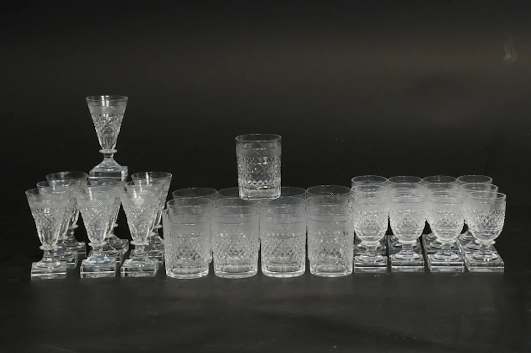 Glasservisdelar, "Kent", Elis Bergh, Kosta