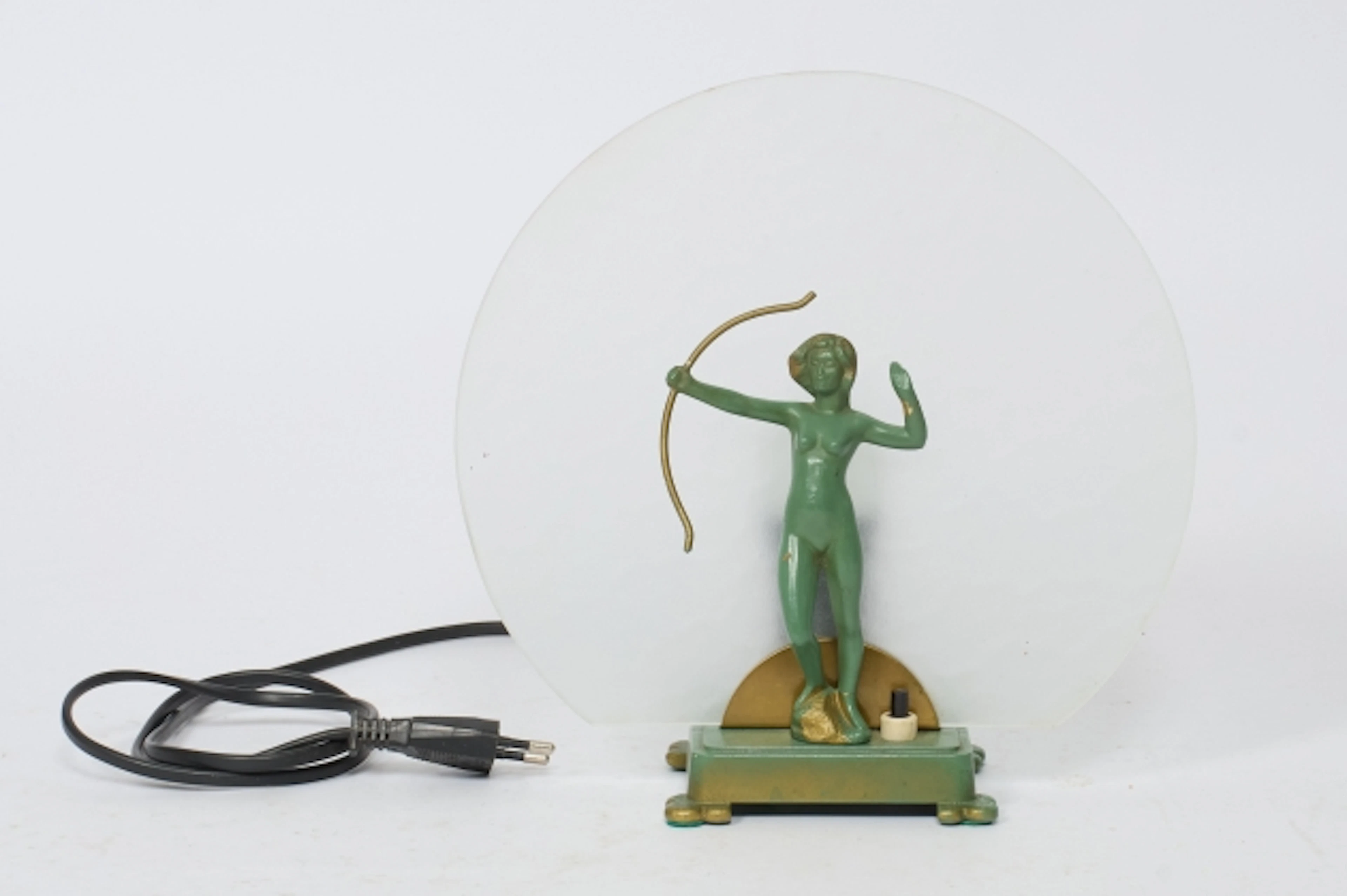 Bordslampa, Art Deco, Stjärnmetall