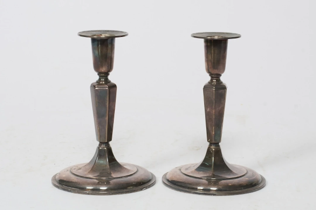 Ljusstakar, silver, Ceson