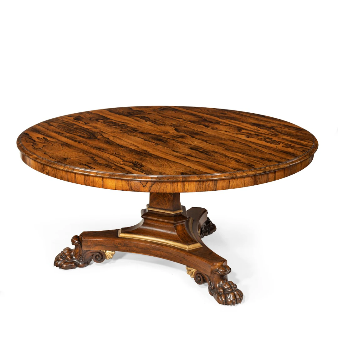 A Fine Regency Period Tilt Top Centre or Breakfast Table, Attributed