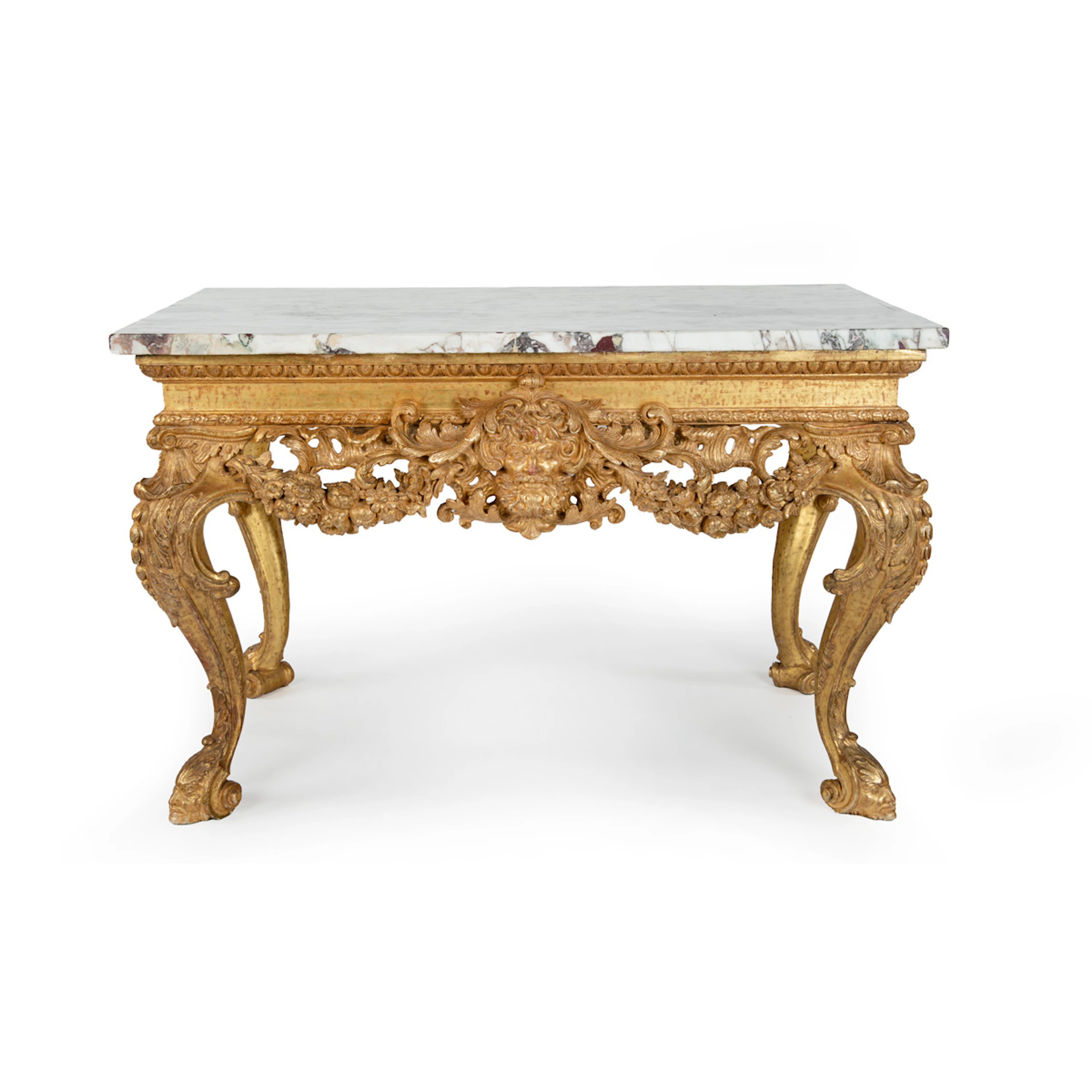 A Fine and Highly Important Mid 18th Century Giltwood Centre Table