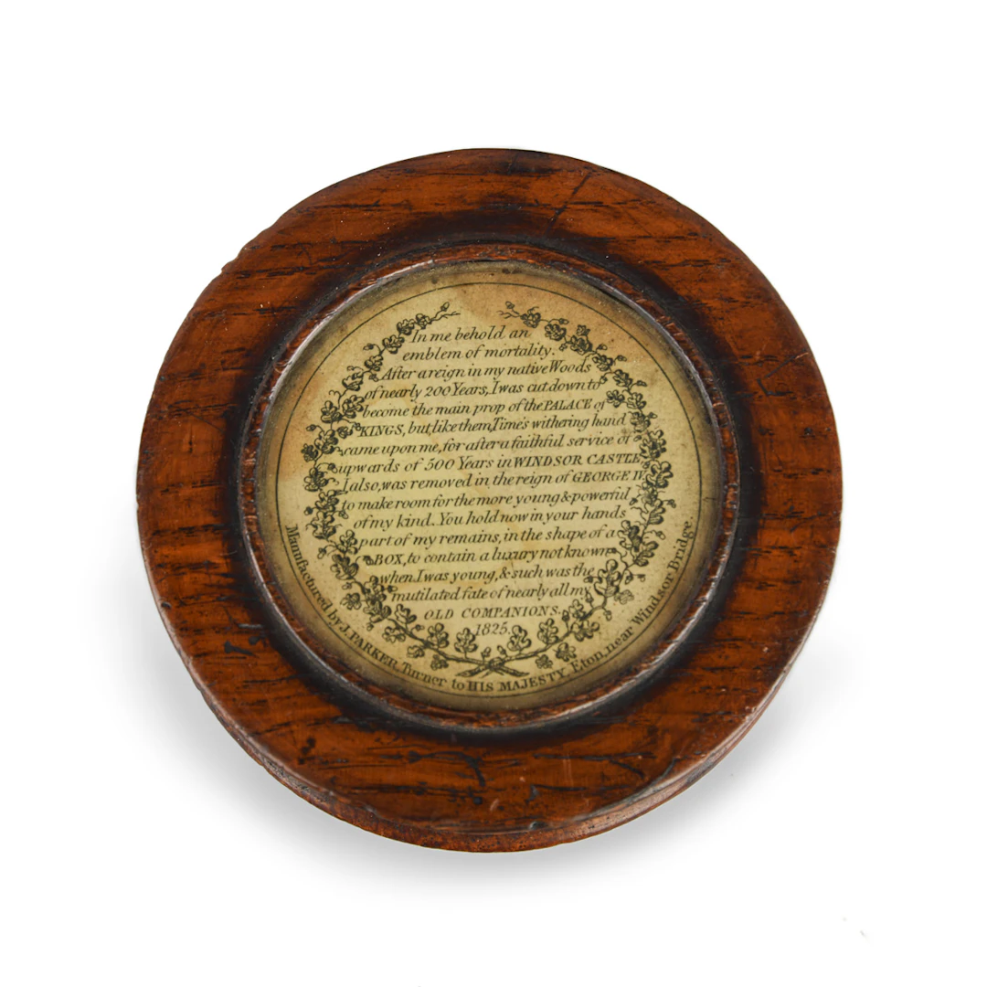 A Rare and Historically Interesting George IV Period Snuff Box Made