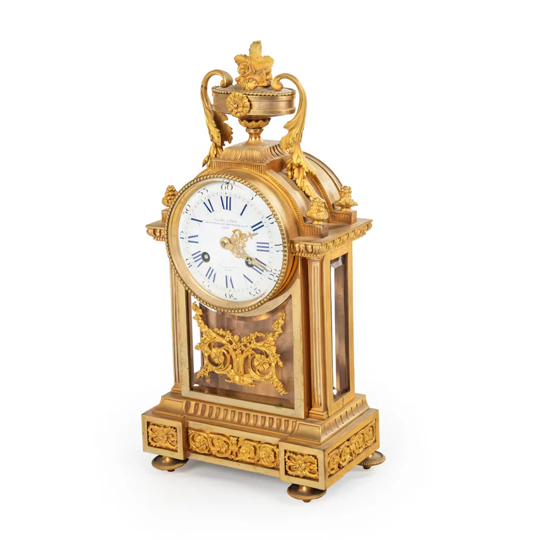 A Fine Late 19th Century French Le Roy and Fils Ormolu Mantel Clock