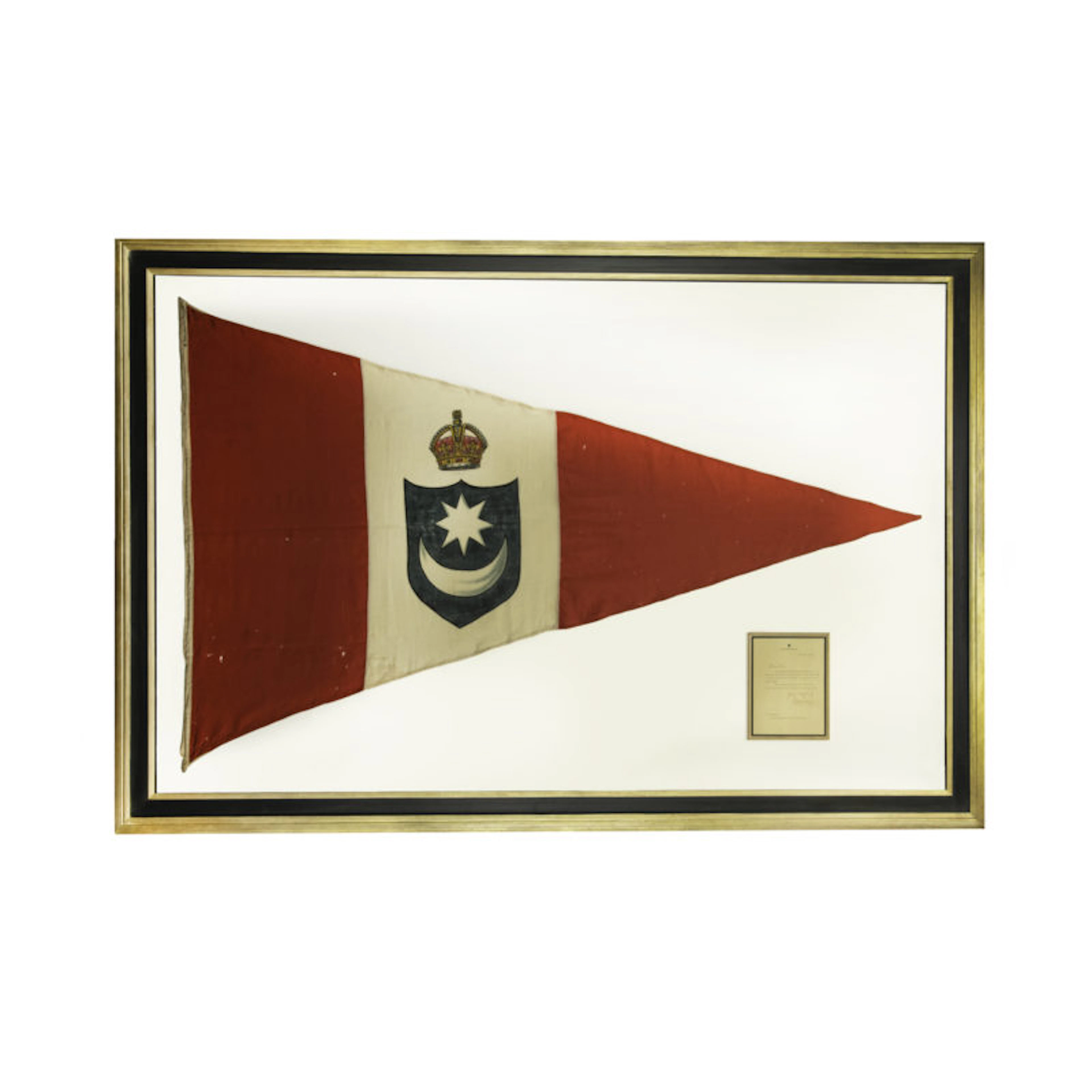 Royal Sailing Yacht Britannia’s 76 inches burgee of the Royal Corinthian