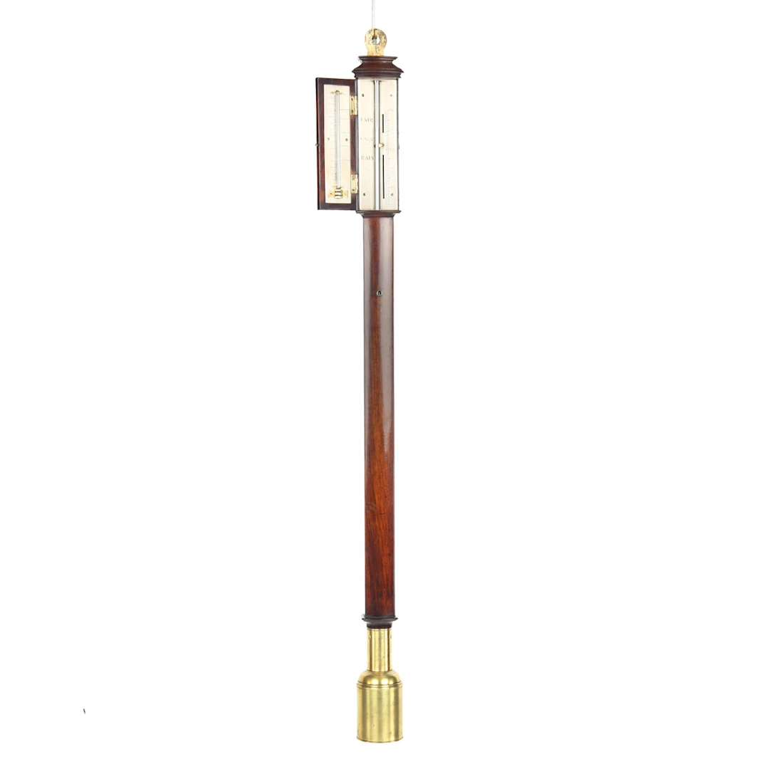 A fine mahogany ship’s stick barometer by Dolland & Son
