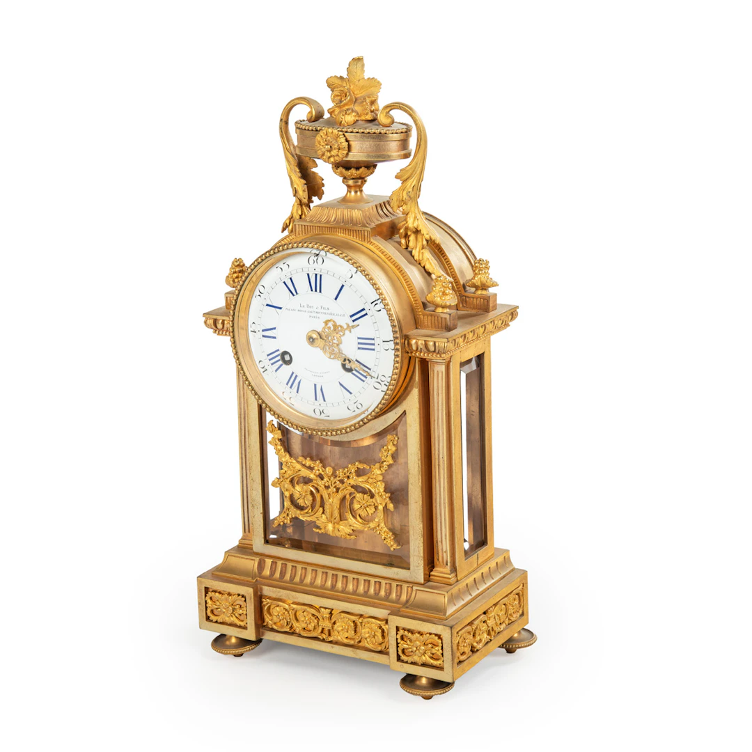 A Fine Late 19th Century French Le Roy and Fils Ormolu Mantel Clock