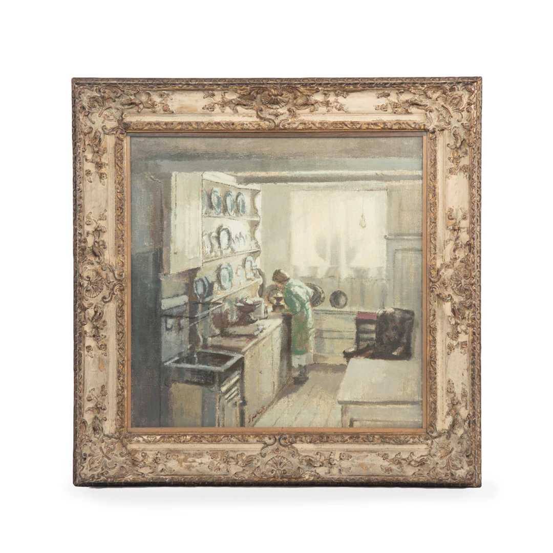 A Fine Late Period Walter Sickert Painting, The Coffee Mill, Which