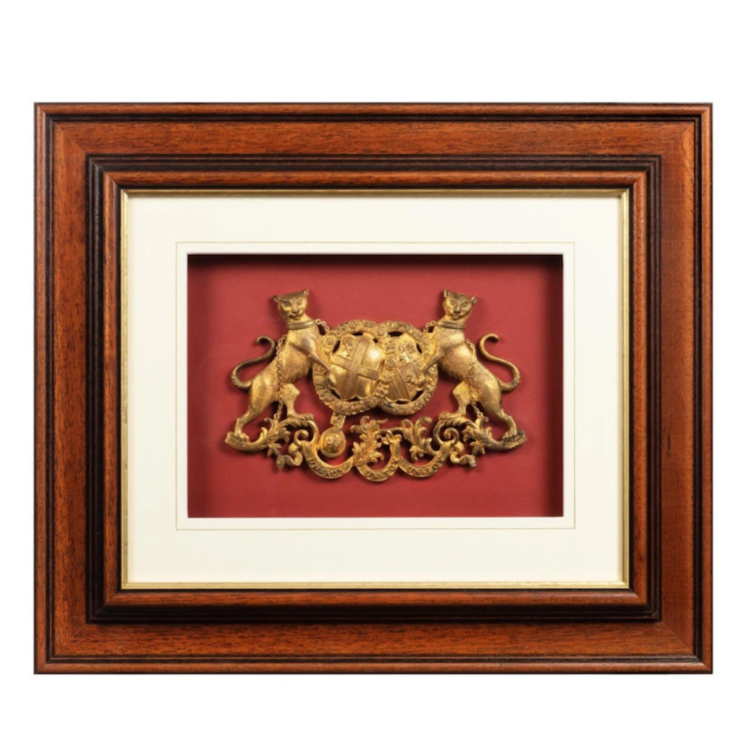 A Pair of Marquess of Clanricarde de Burgh-Canning Carriage Badges