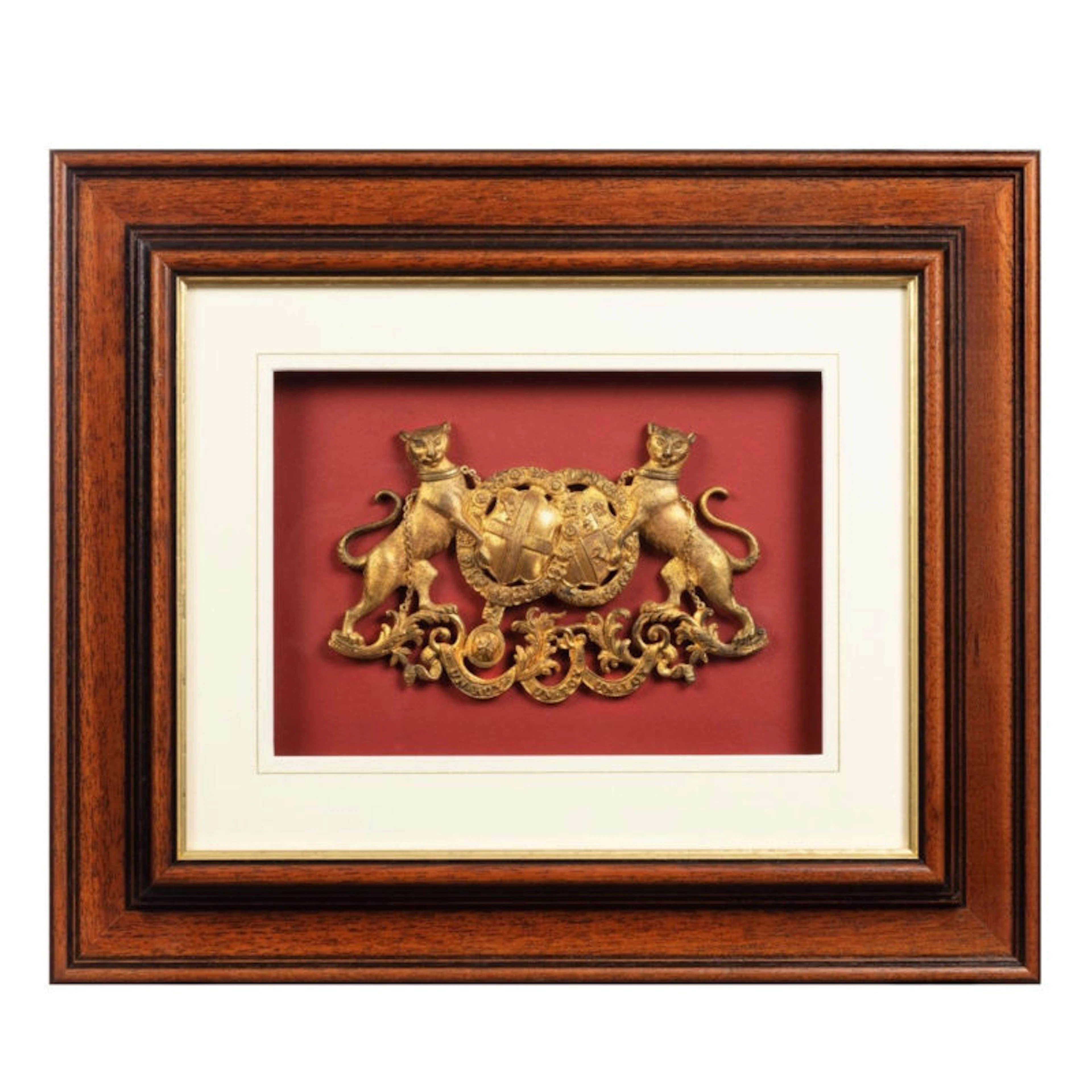 A Pair of Marquess of Clanricarde de Burgh-Canning Carriage Badges