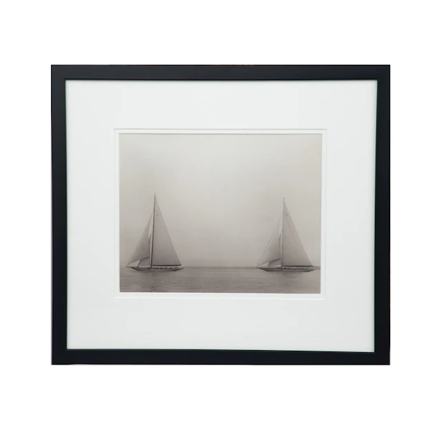 J class K3 (shamrock) and k2 racing in light airs by Kirk and sons
