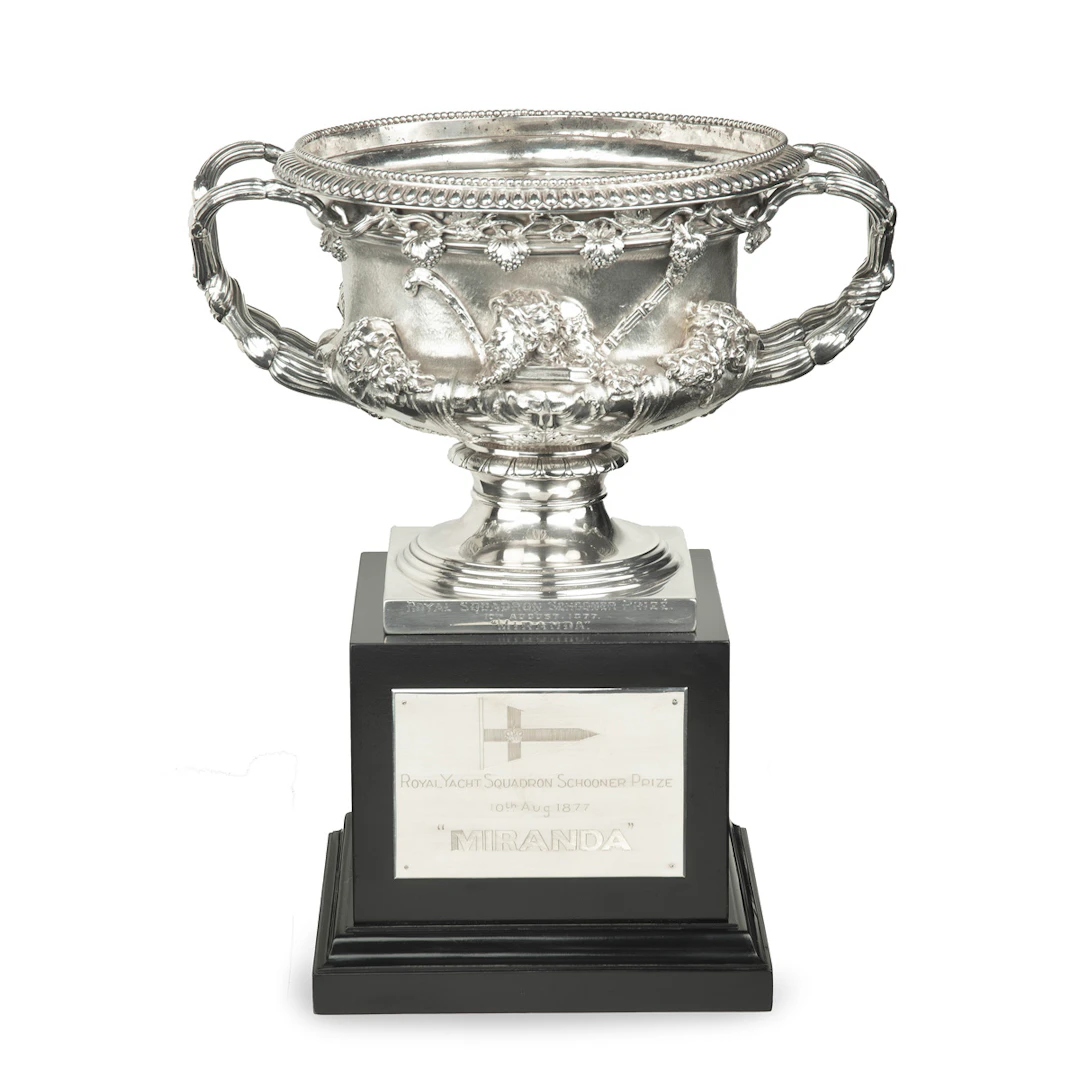 The Royal Squadron Schooner Prize won by Miranda, 1877