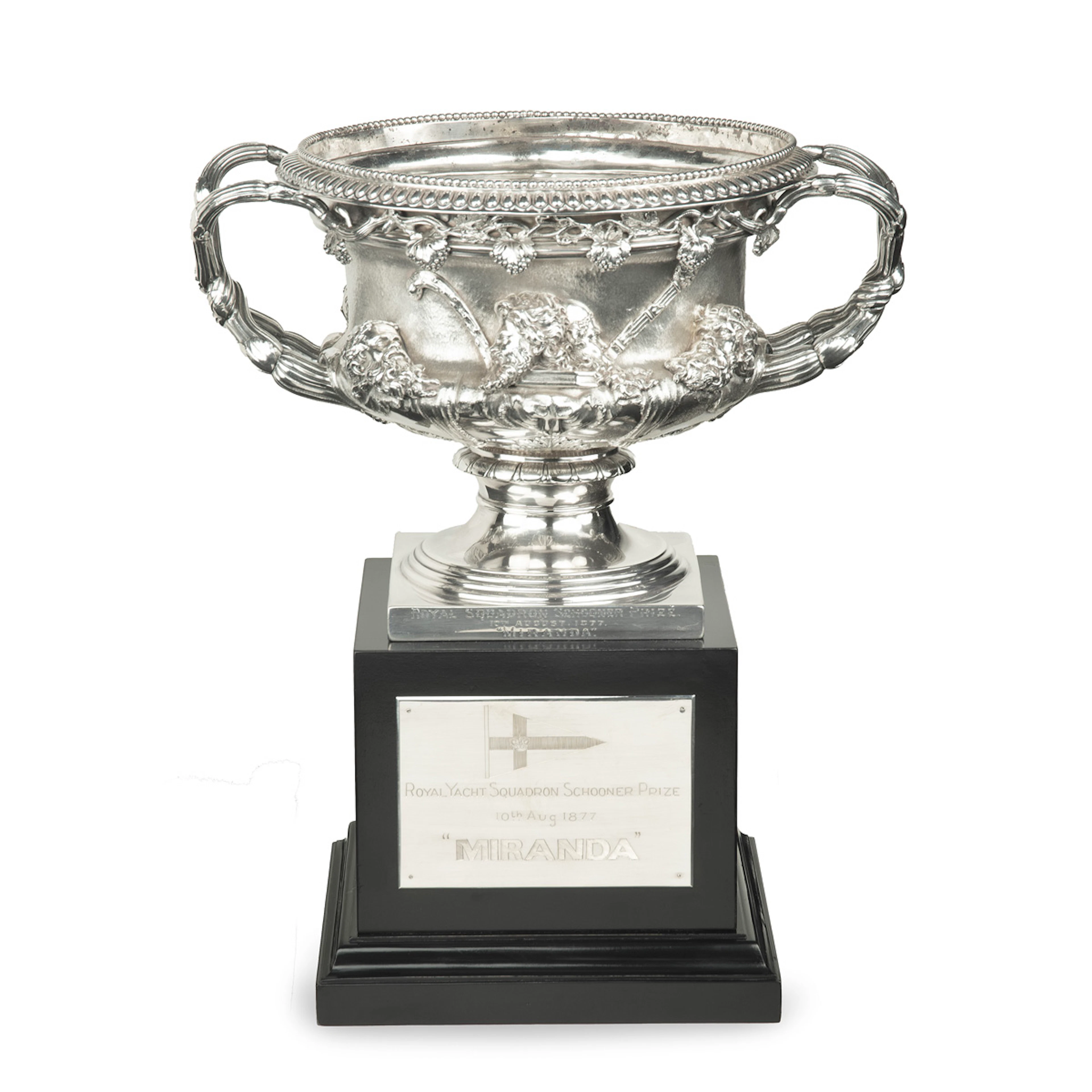 The Royal Squadron Schooner Prize won by Miranda, 1877