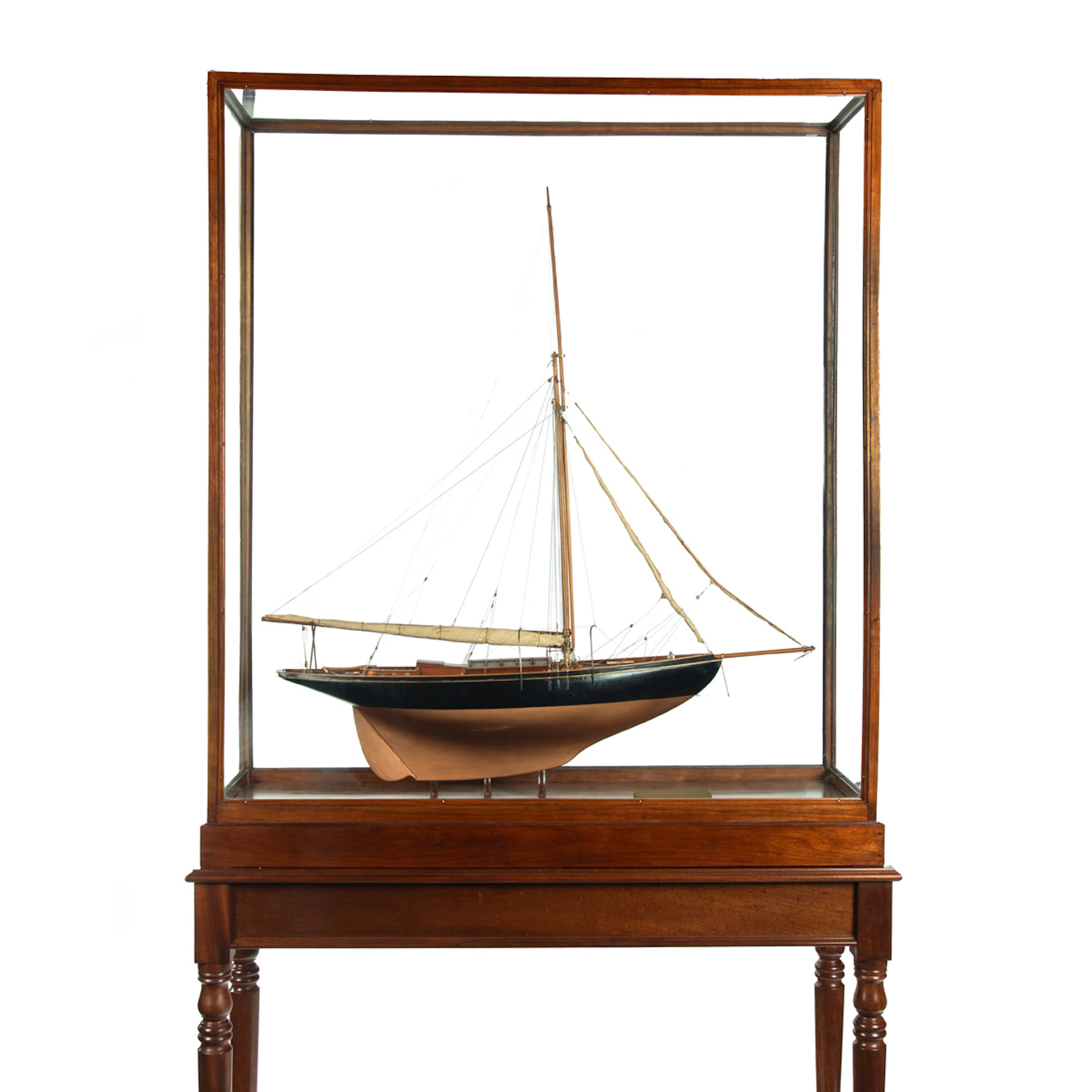 Sir Harold Dudley Clayton’s scale model of Coquette, 1899