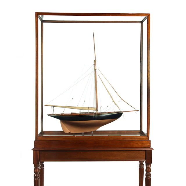 Sir Harold Dudley Clayton’s scale model of Coquette, 1899