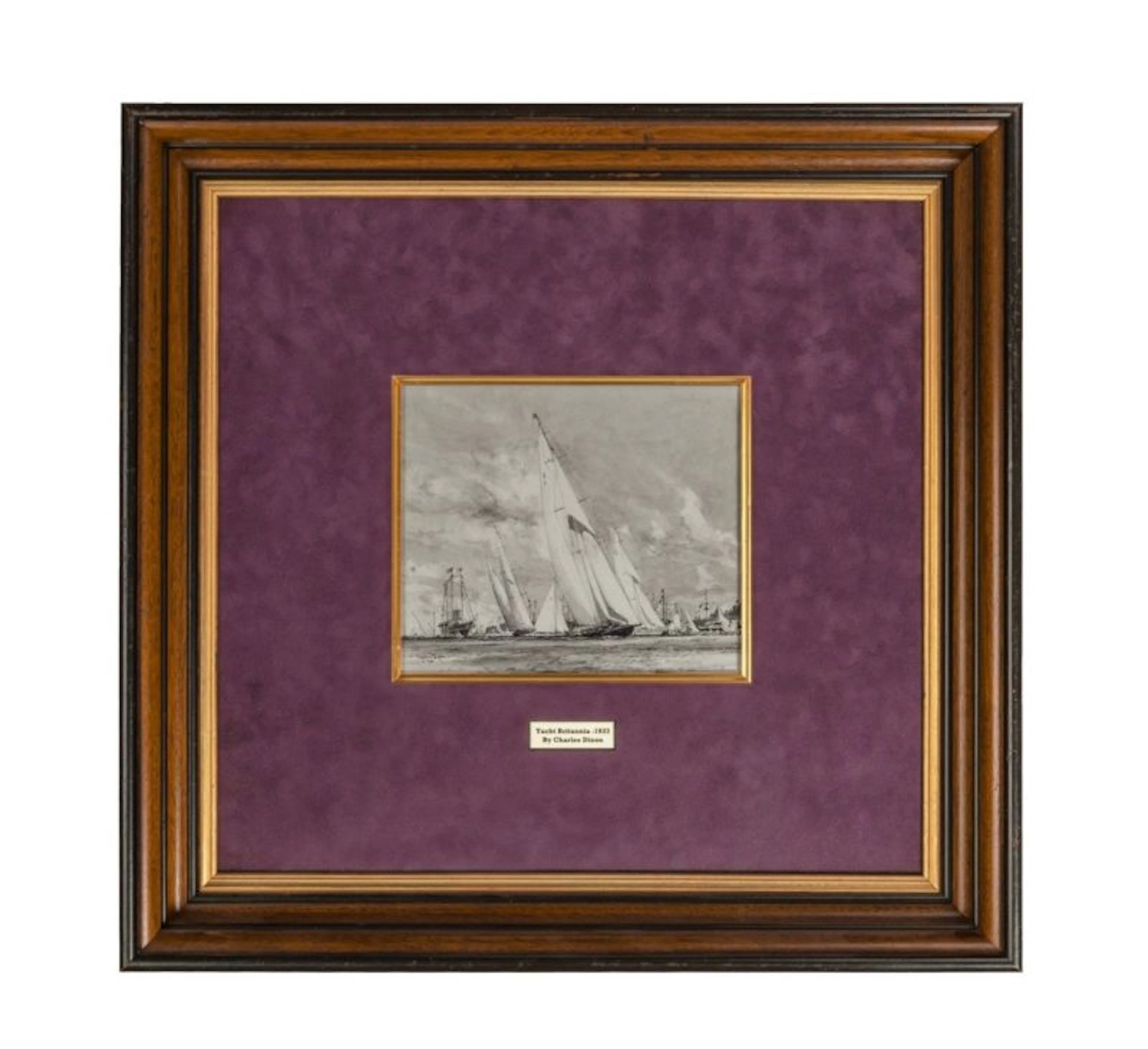 Charles Dixon on R.A. for King George V, Royal Yacht Britannia
