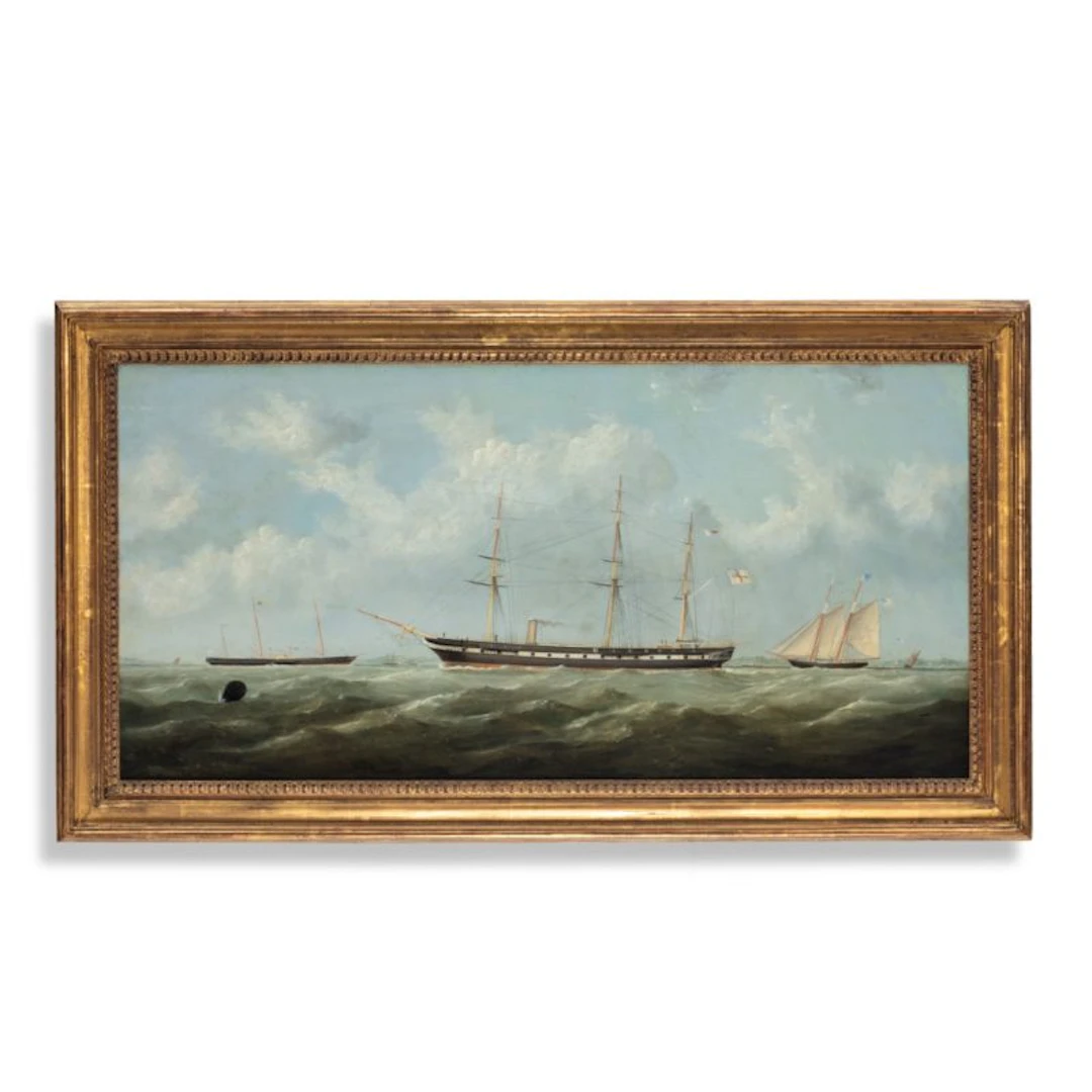 H.M.S. Topaze by George Mears