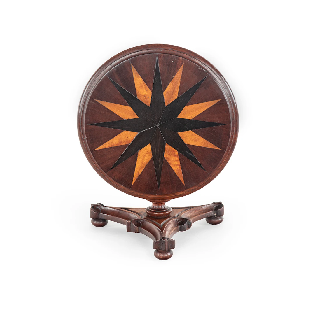 A Victorian Walnut Miniature Table, circa 1870