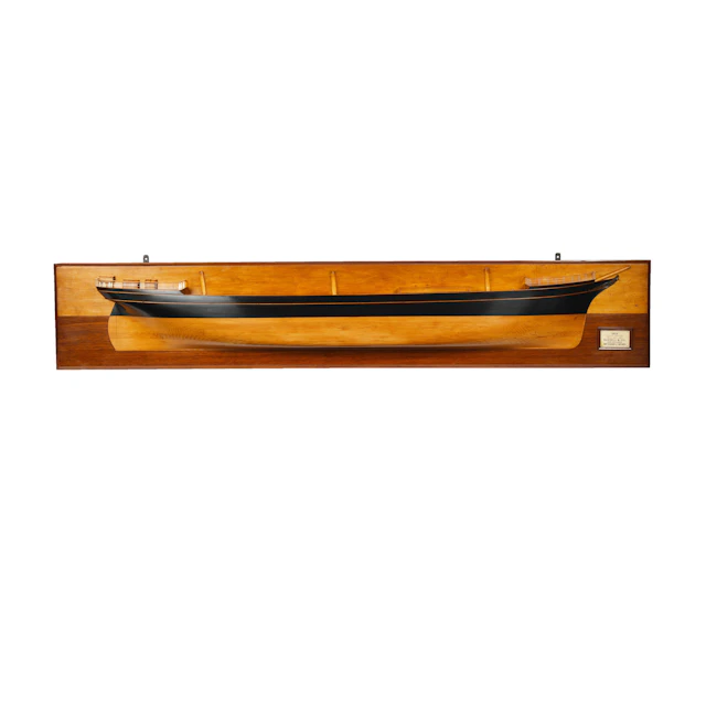 A half hull model of iron barque “Java” 1881