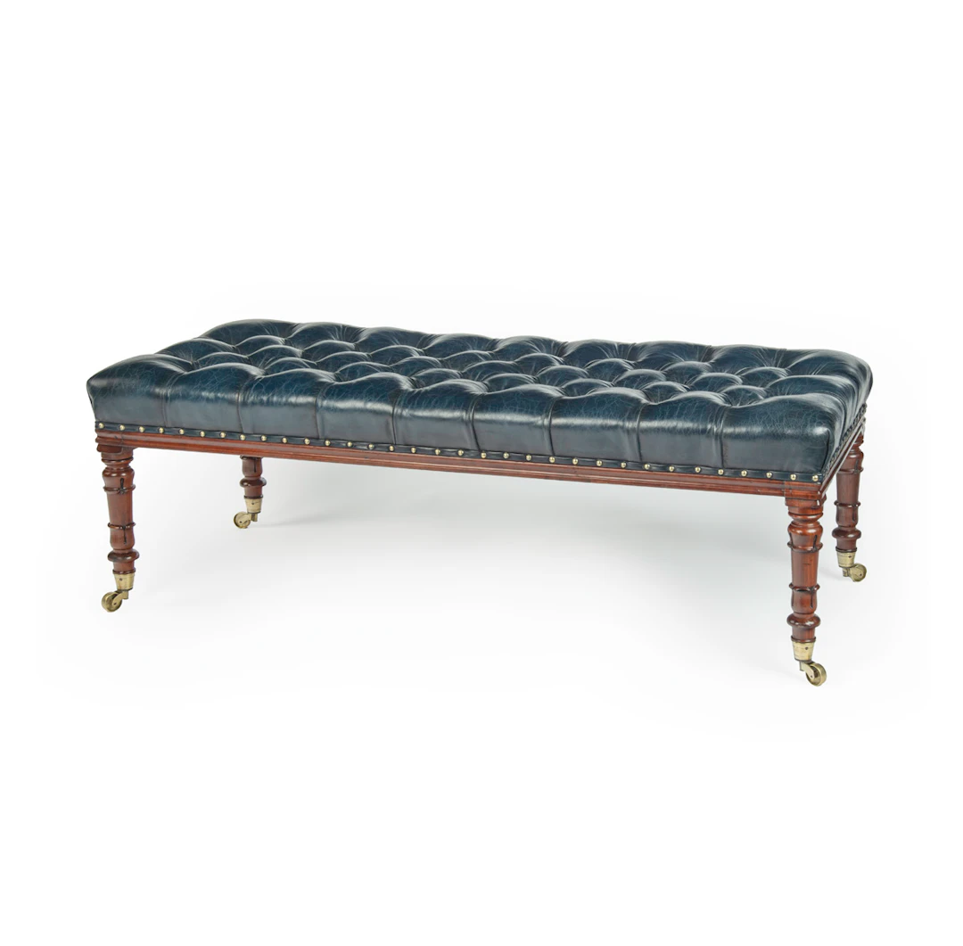 A late Regency Rosewood stool