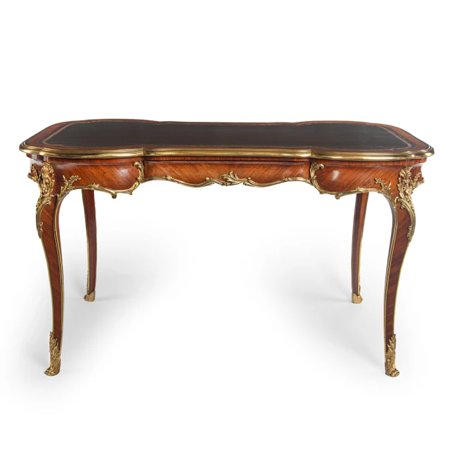 A Fine French Late 19th Century Kingwood and Ormolu Mounted Bureau