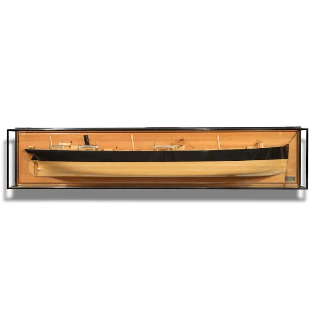 A fine Shipyard half hull model of the NORTHERN LIGHT