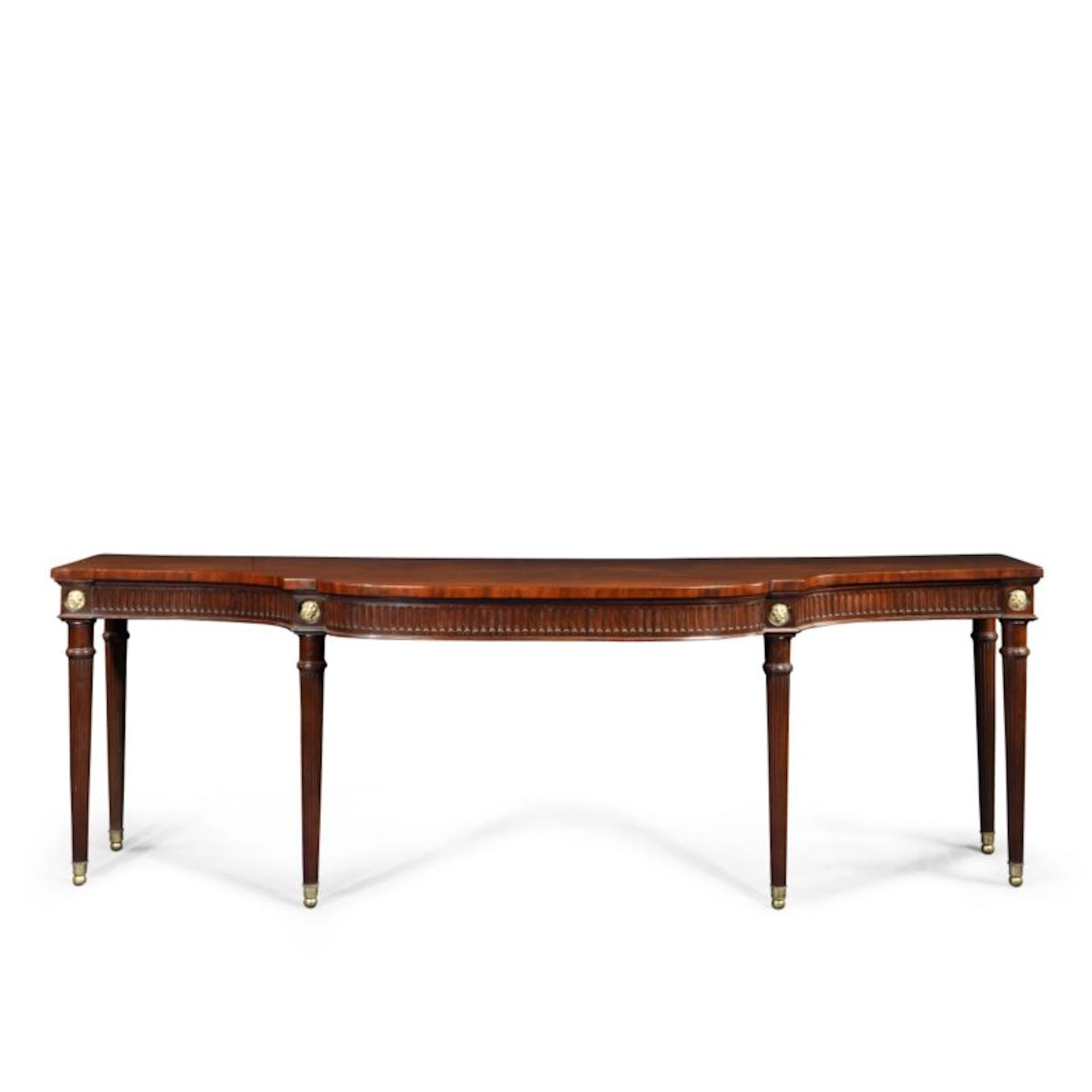 A large Regency mahogany serving table attributed to Gillows