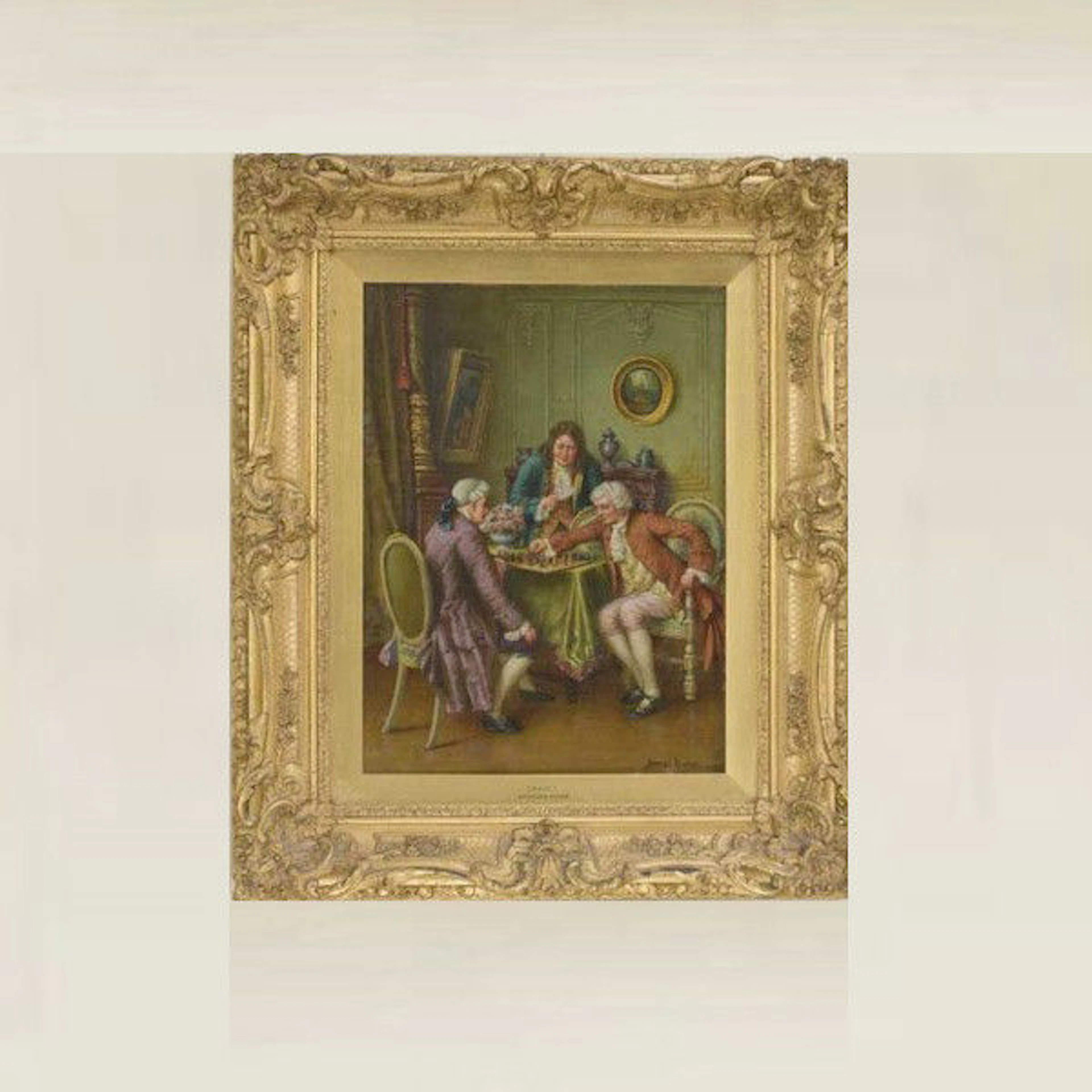 Oil painting by Georges Dupré