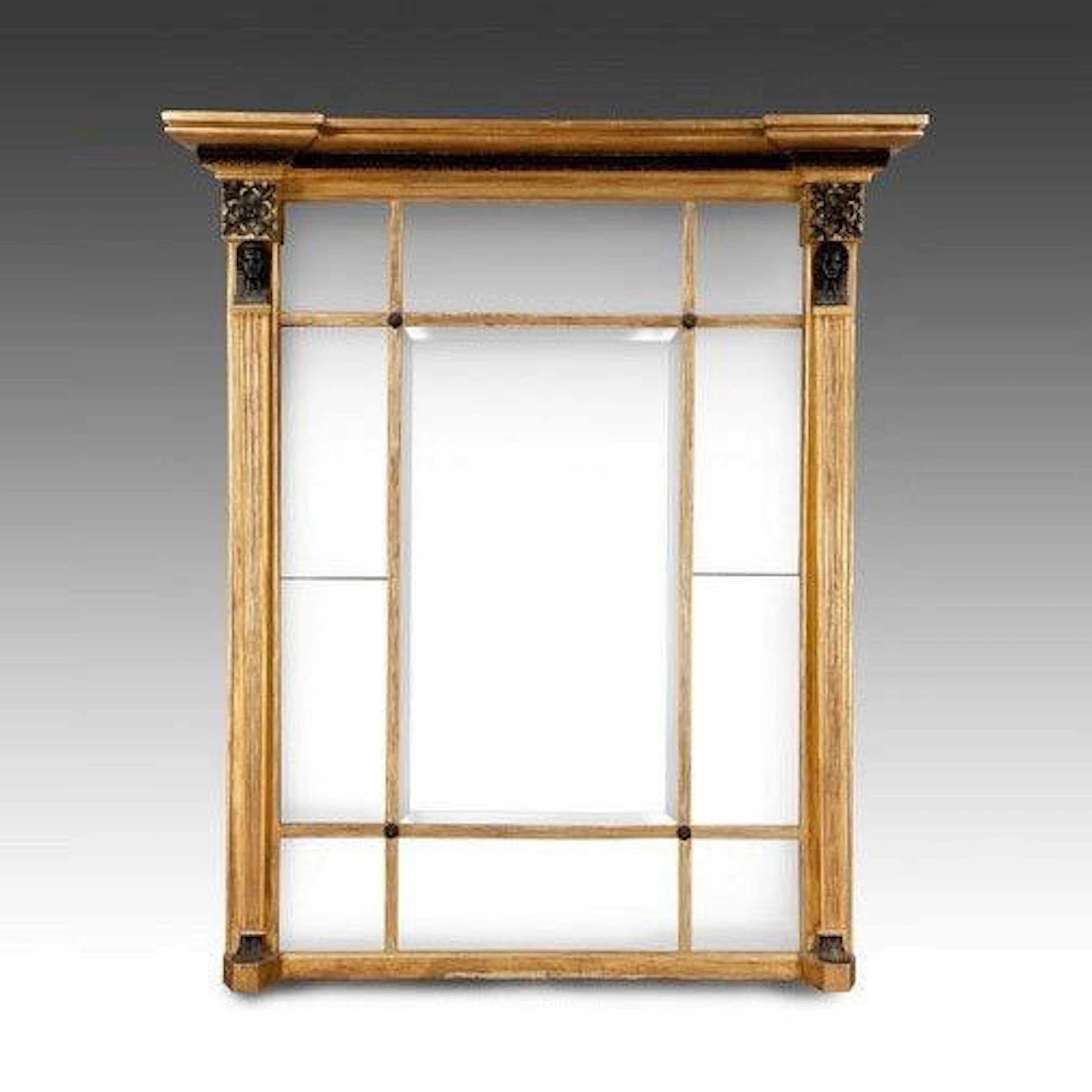 A Regency Giltwood Overmantle Mirror with interesting provenance