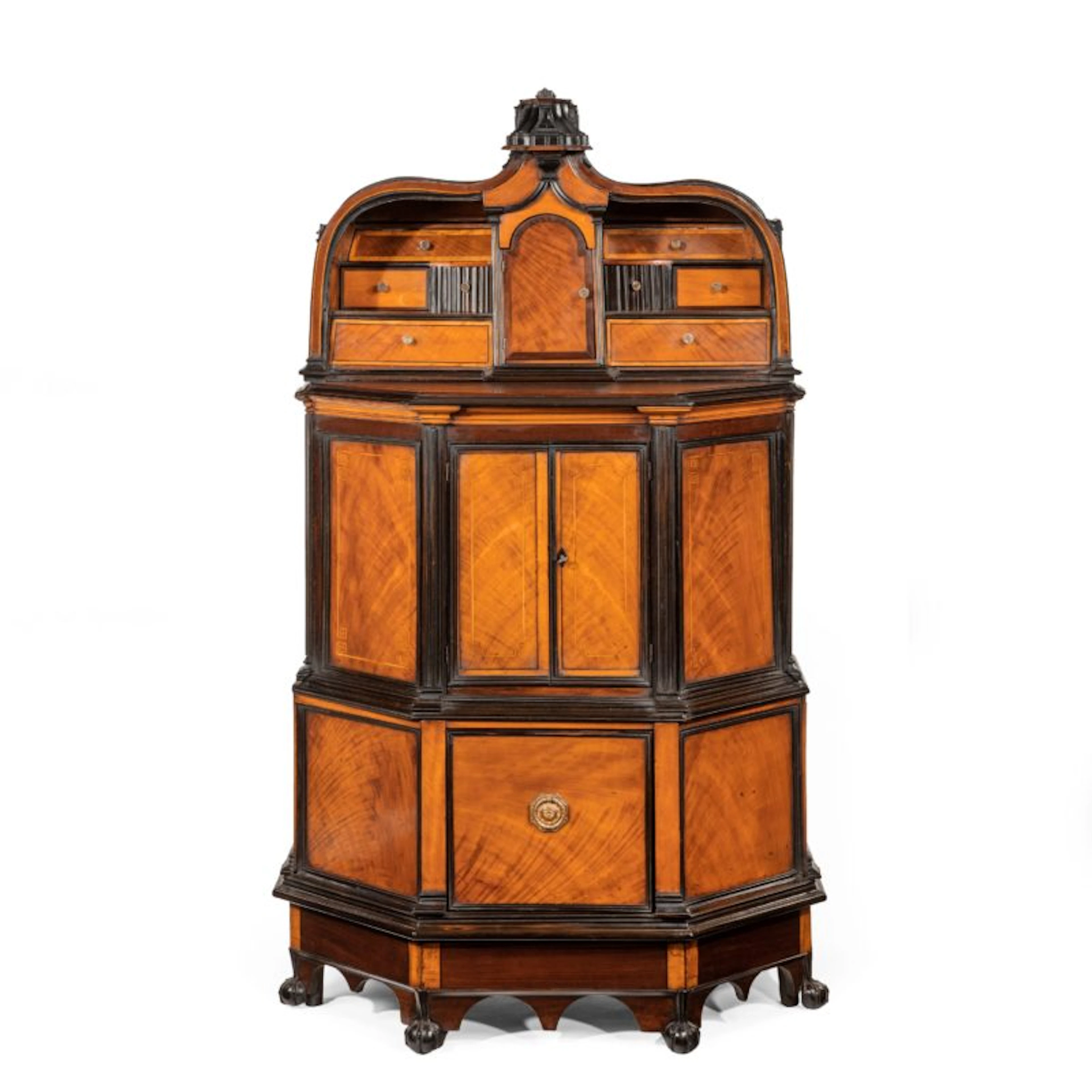 A rare and unusual Indian cupboard made for the Dutch or English market