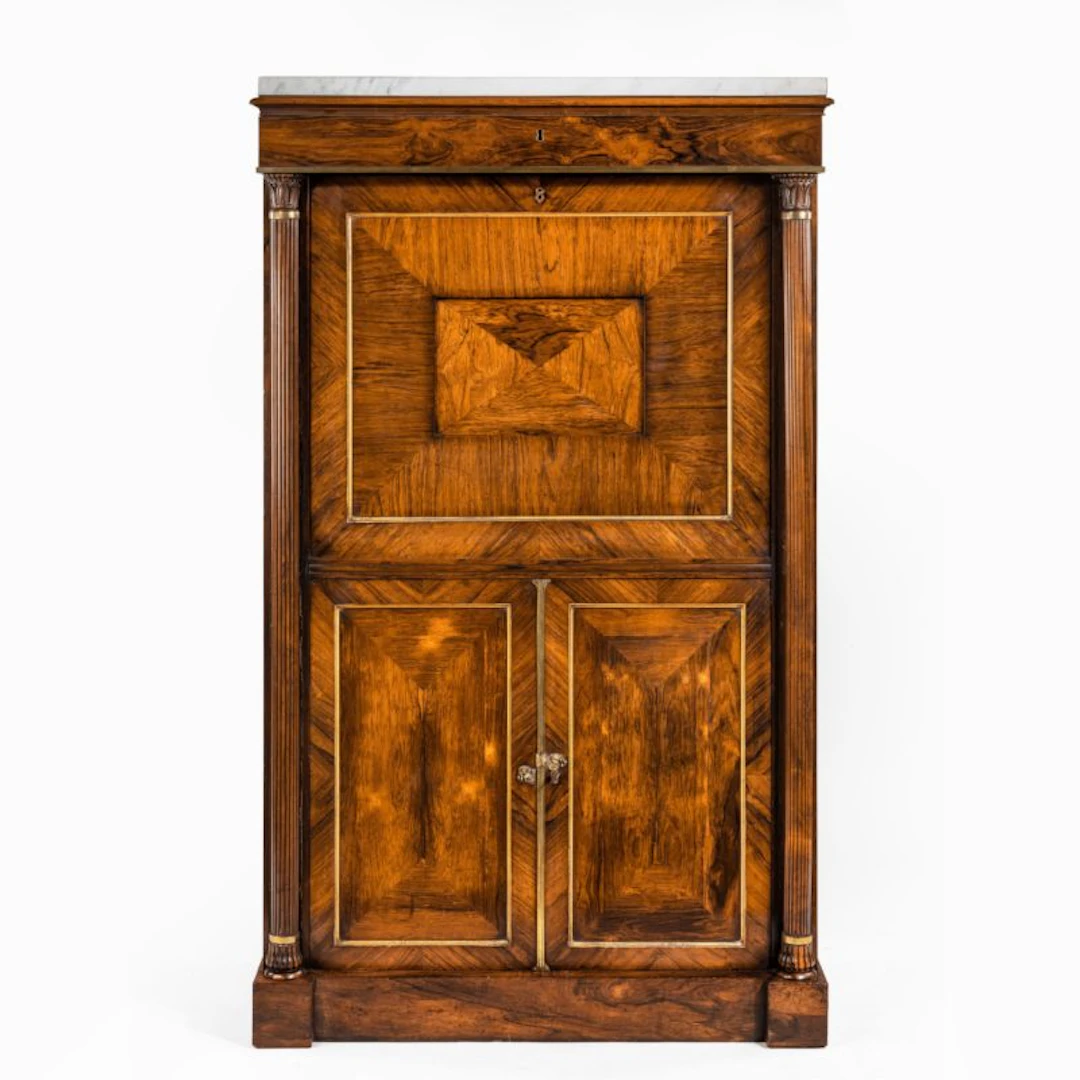Rosewood escritoire by Jamar
