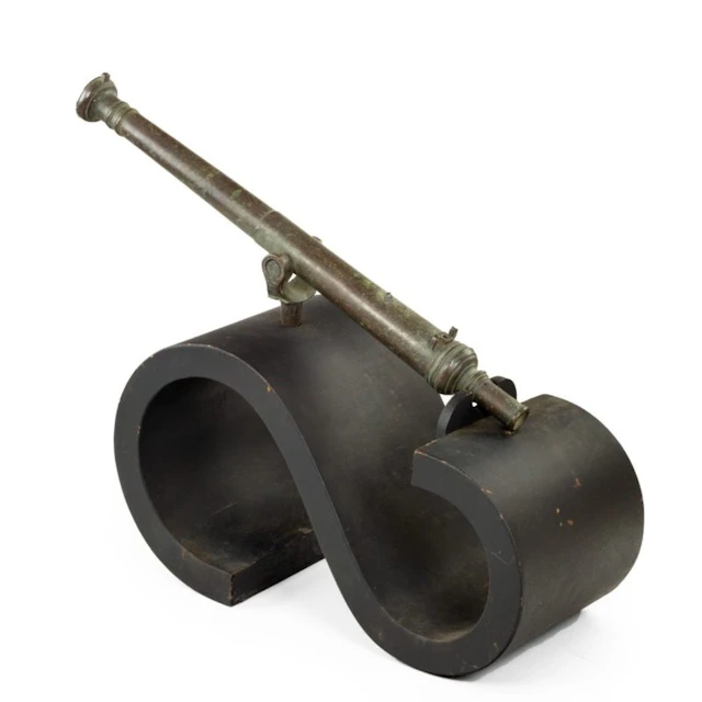 A late 18th century bronze Lantaka cannon