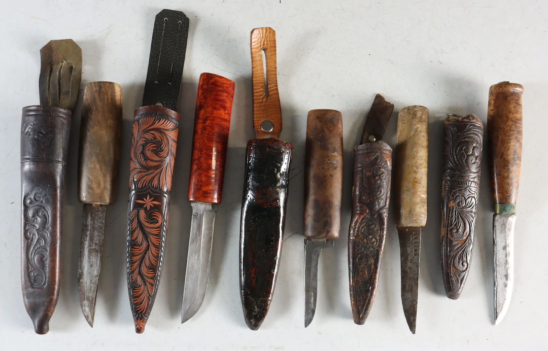 5 slirekniver.