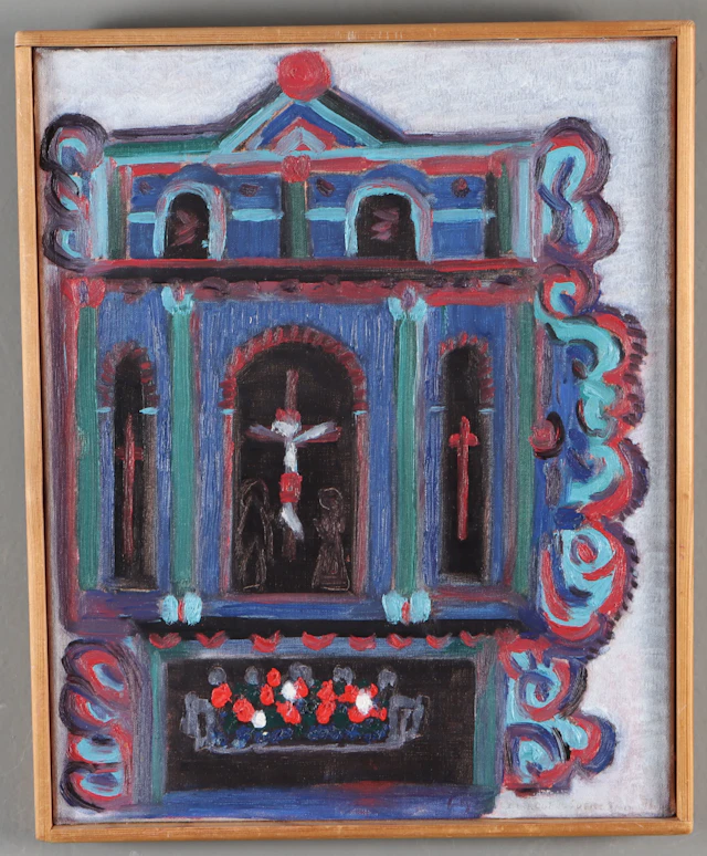 Maleri, Flatdal kirke.