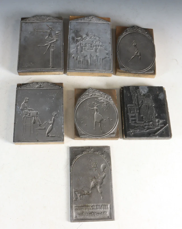 7 trykkplater, Salomon skotøi.