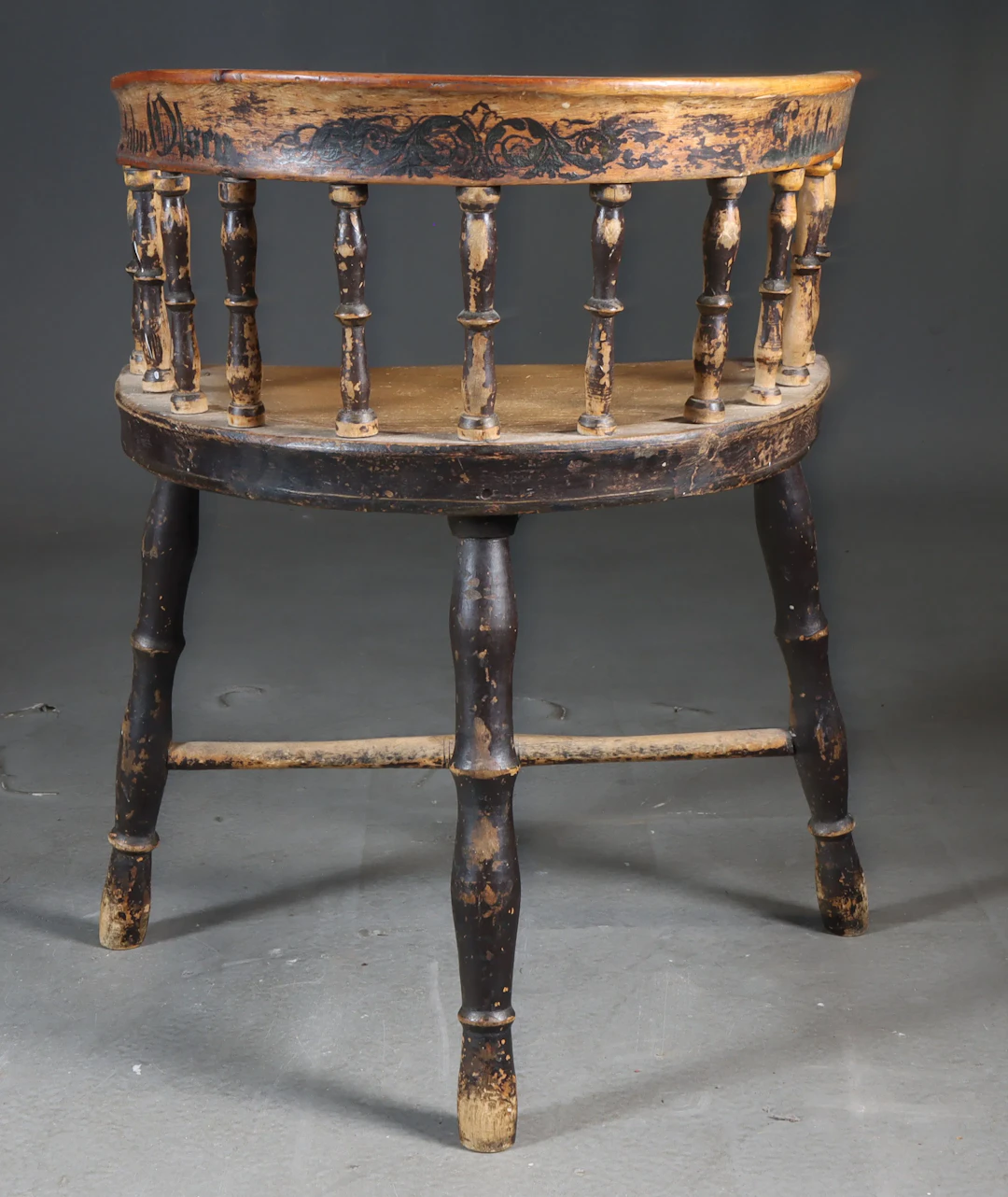 Karmstol, 1800 tallet.