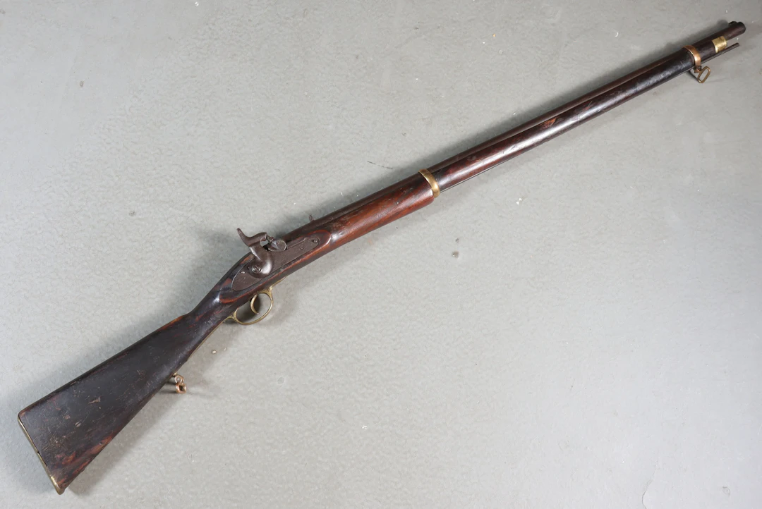 Militært Engelsk perkusjonsgevær, ca. 1860.
