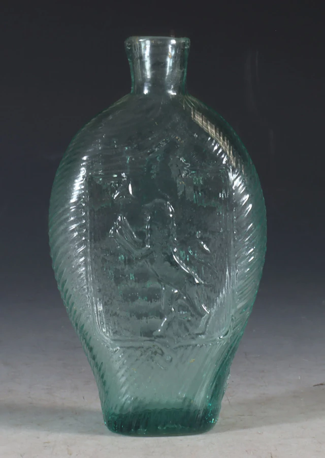 Liten løveflaske i glass, 1800 t.