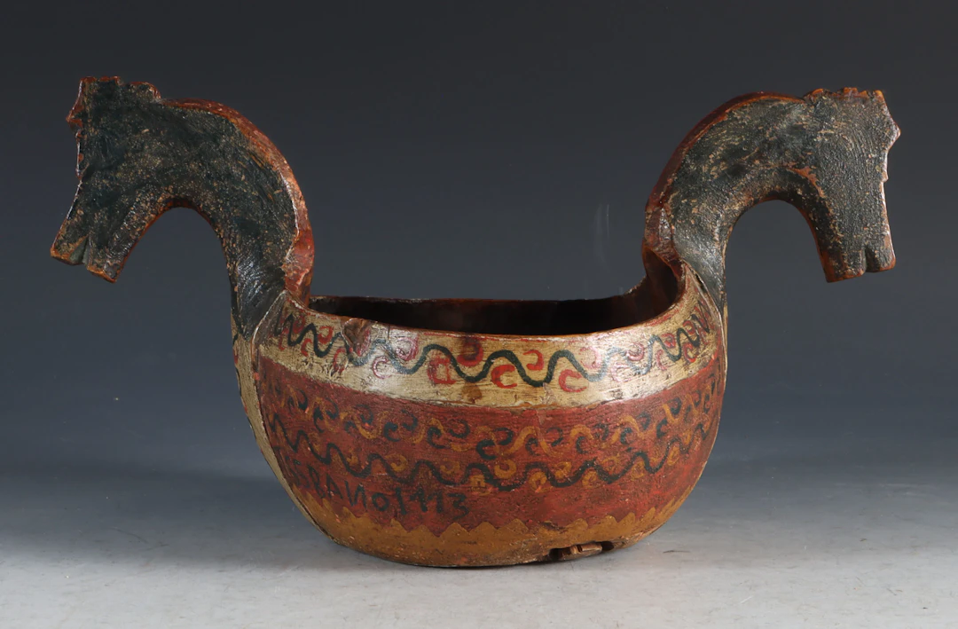 Dekorert kjenge, 1773.