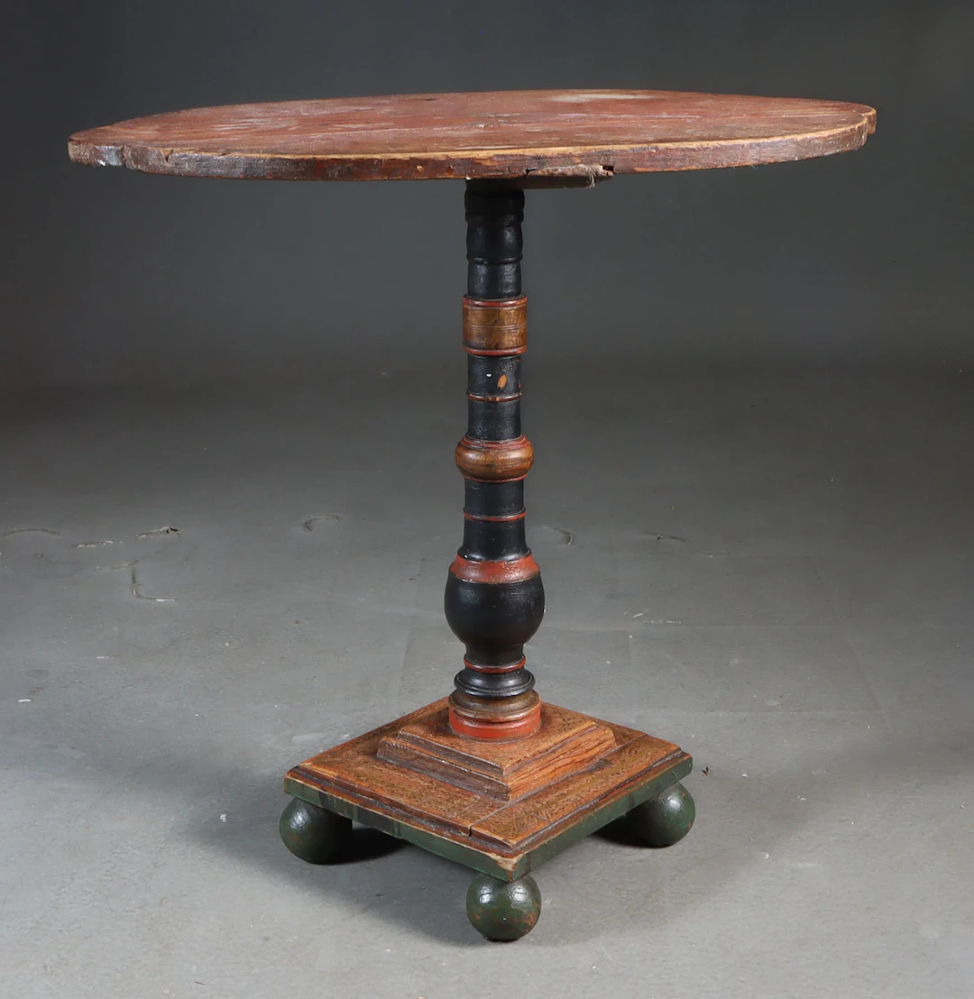 Søylebord, 1800 t.