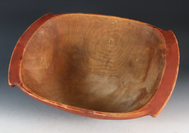 Rødmalt trau, 1800 t.