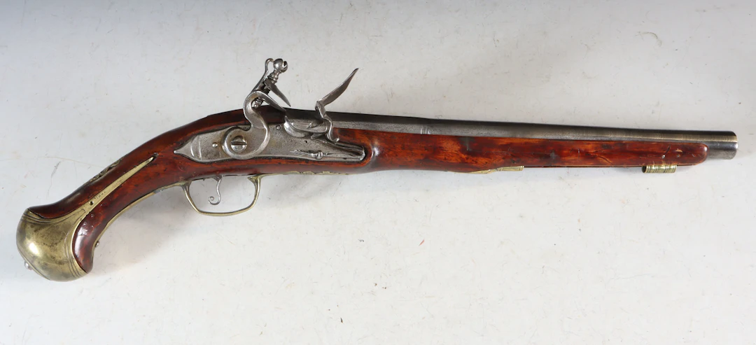 Flintlåspistol, 1700 t.