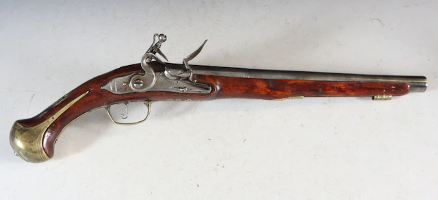 Flintlåspistol, 1700 t.