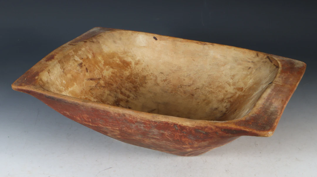 Rødmalt trau, 1800 t.