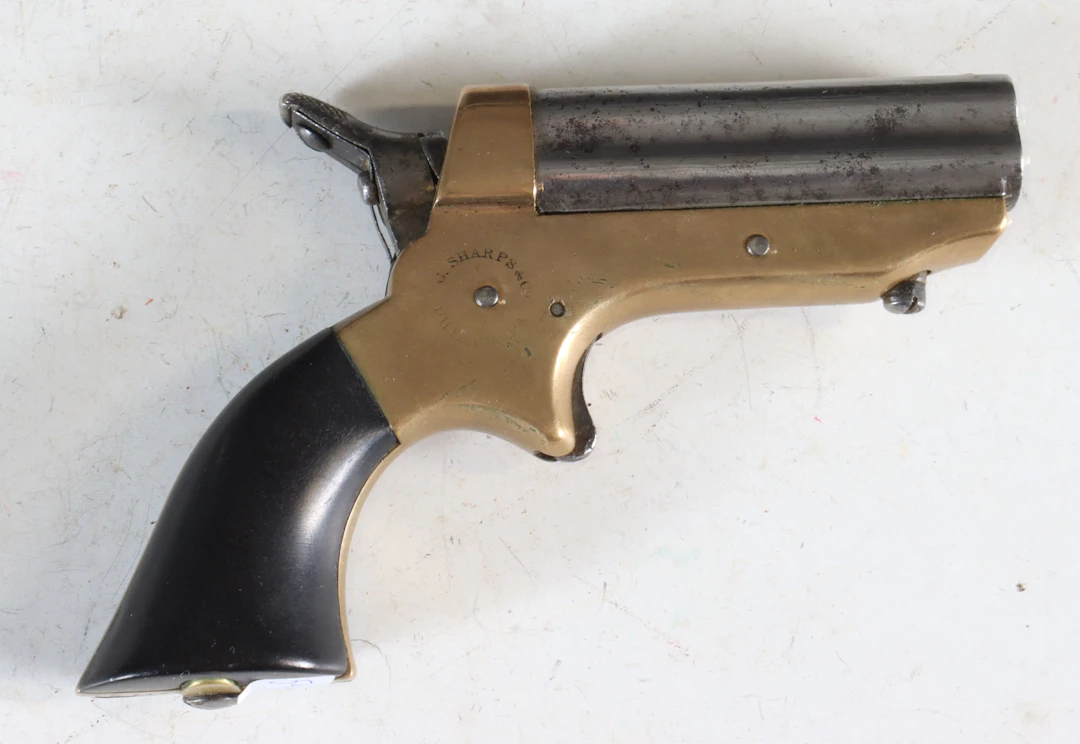 Liten fireløpet revolver, 1800 t.